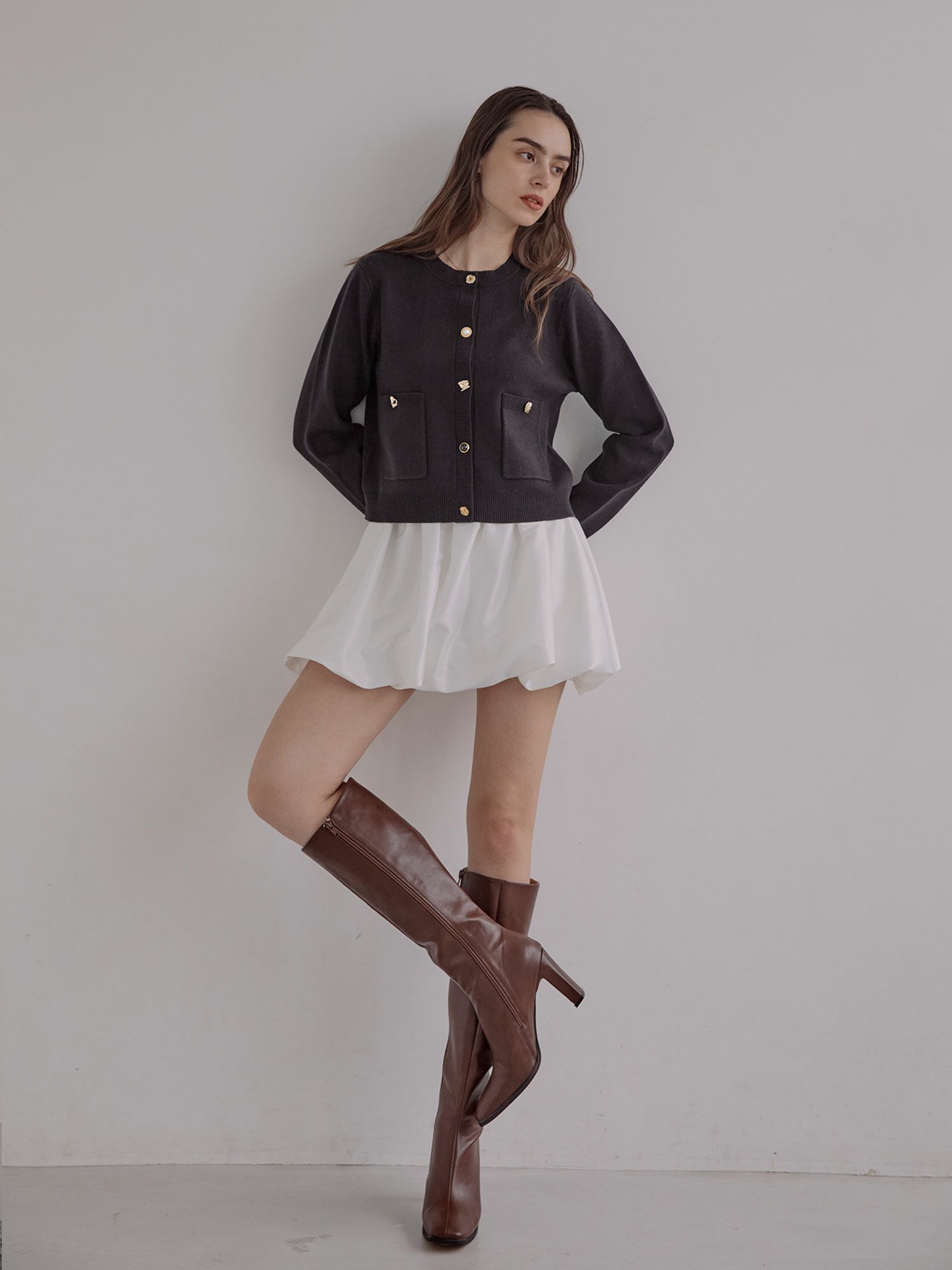 Betty skinny long ブーツ | ACYM ONLINE SHOP