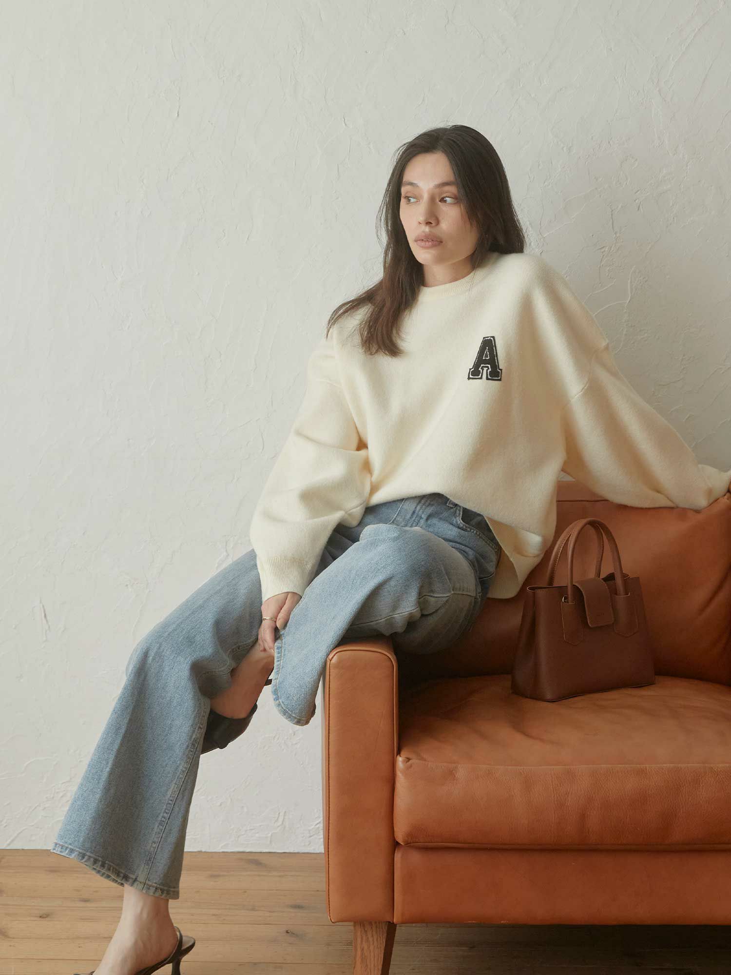 A logo sweat ニット | ACYM ONLINE SHOP