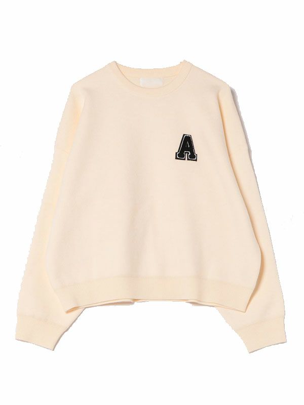 A logo sweat ニット | ACYM ONLINE SHOP