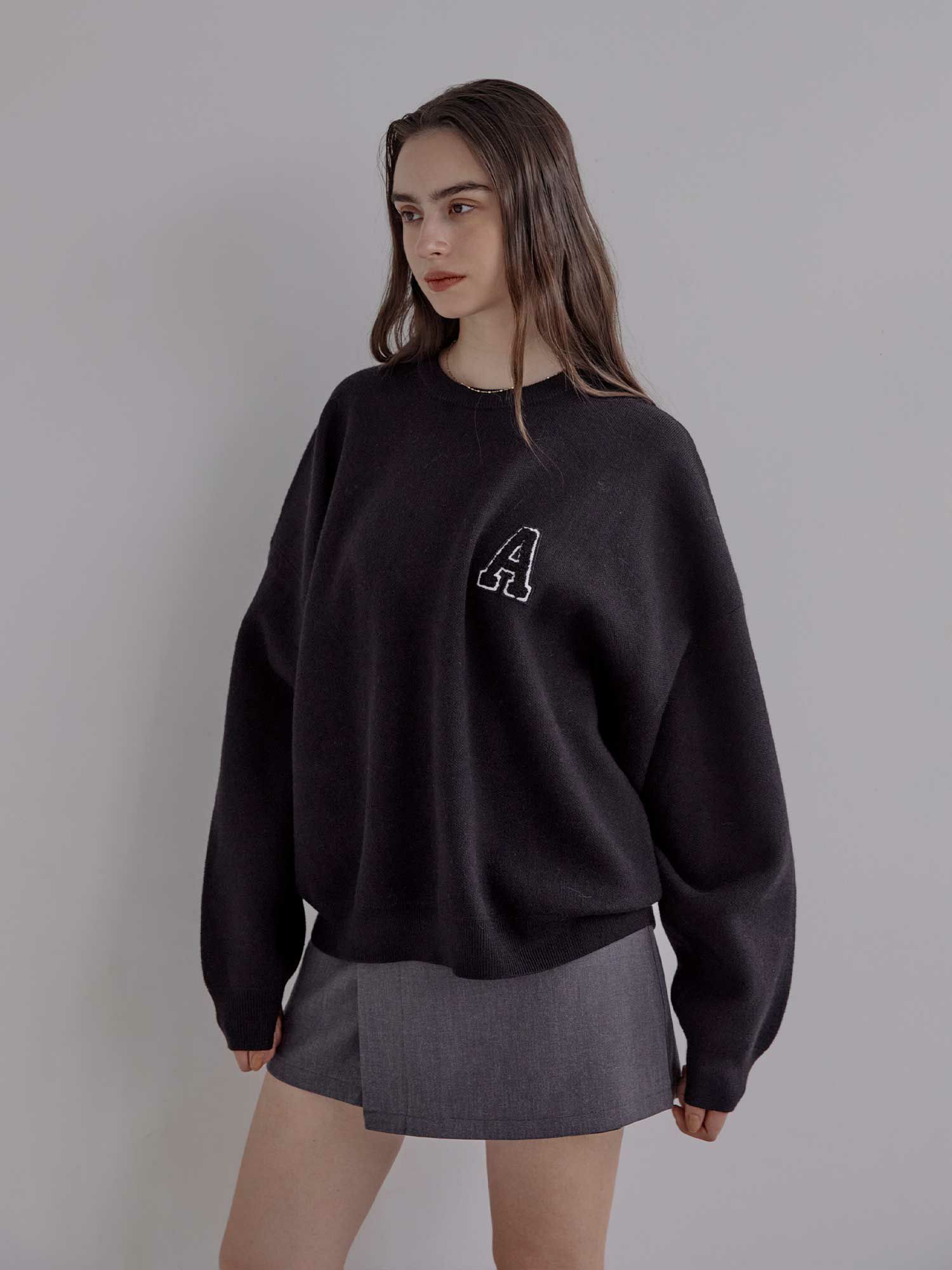 A logo sweat ニット | ACYM ONLINE SHOP