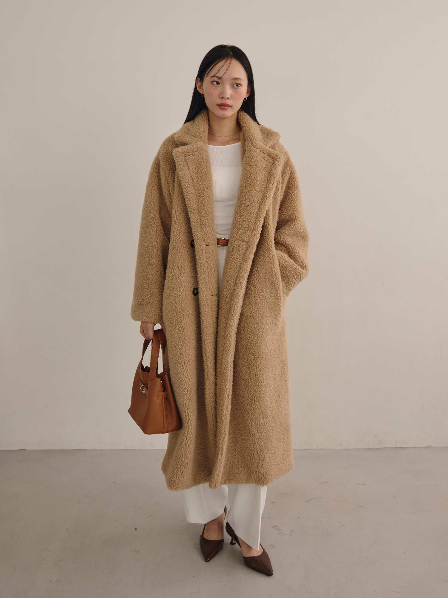 テディボアロングコート | ACYM ONLINE SHOP