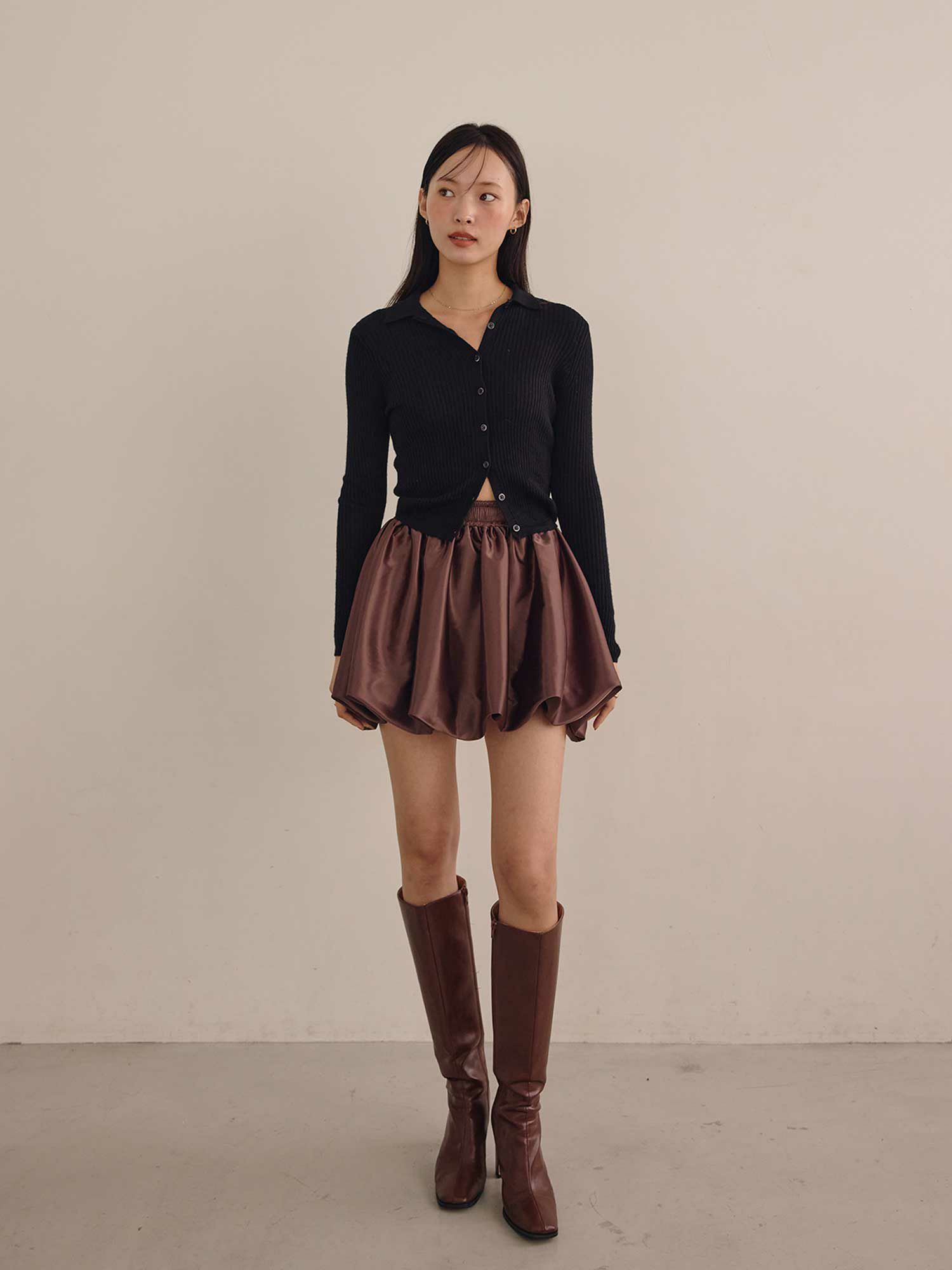 Betty skinny ロングブーツ | ACYM ONLINE SHOP