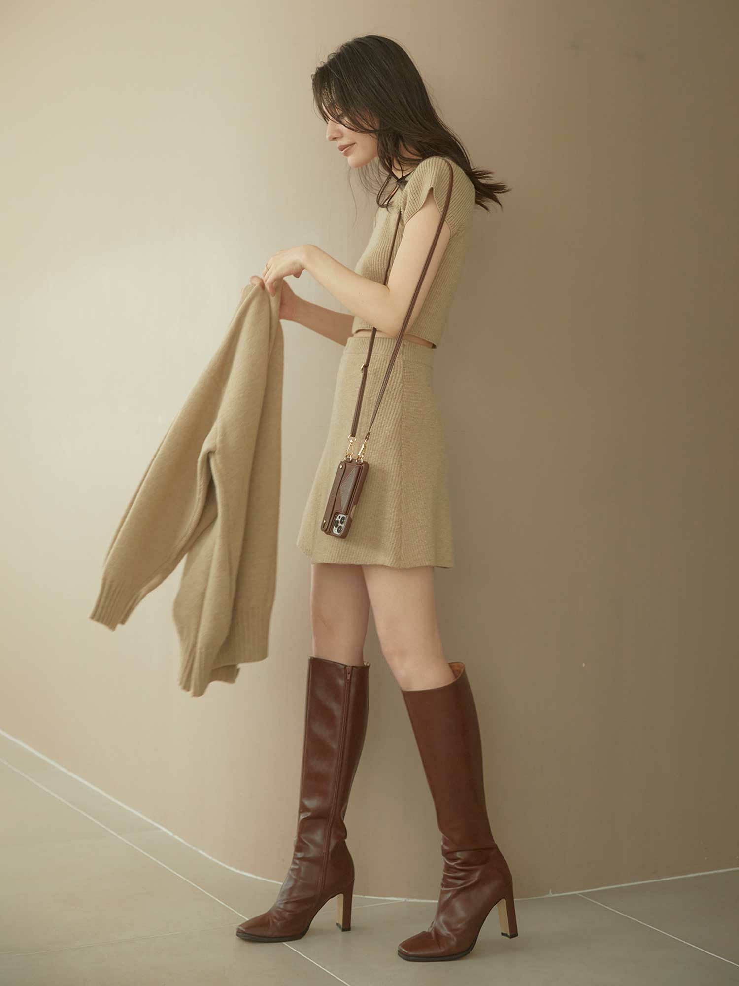Betty skinny ロングブーツ | ACYM ONLINE SHOP