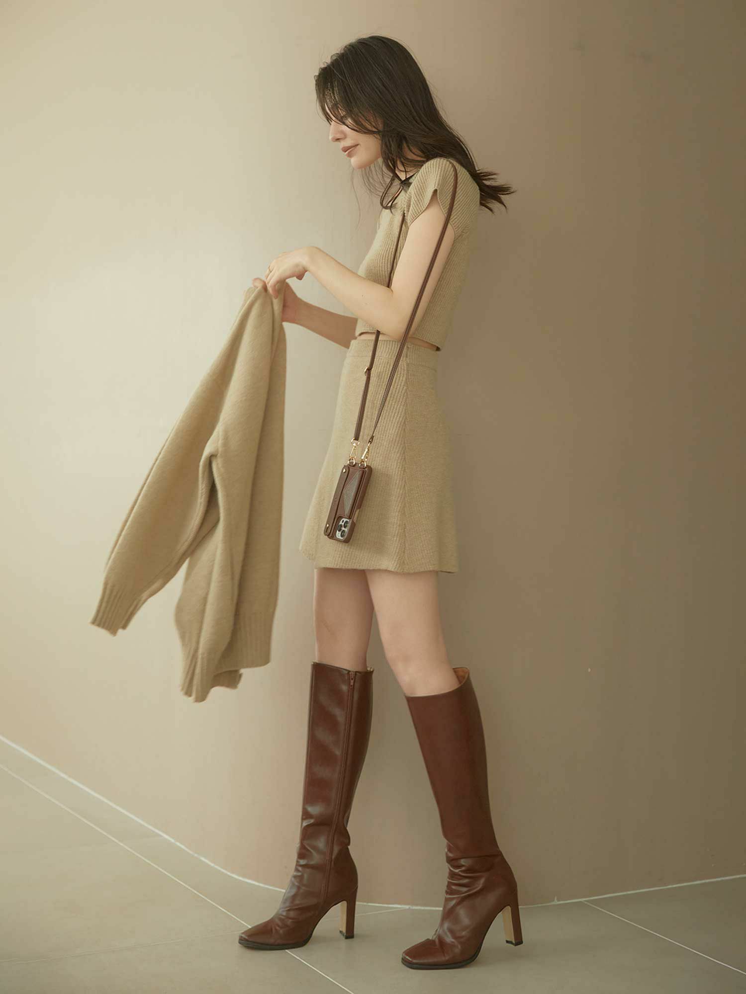 Betty skinny ロングブーツ | ACYM ONLINE SHOP