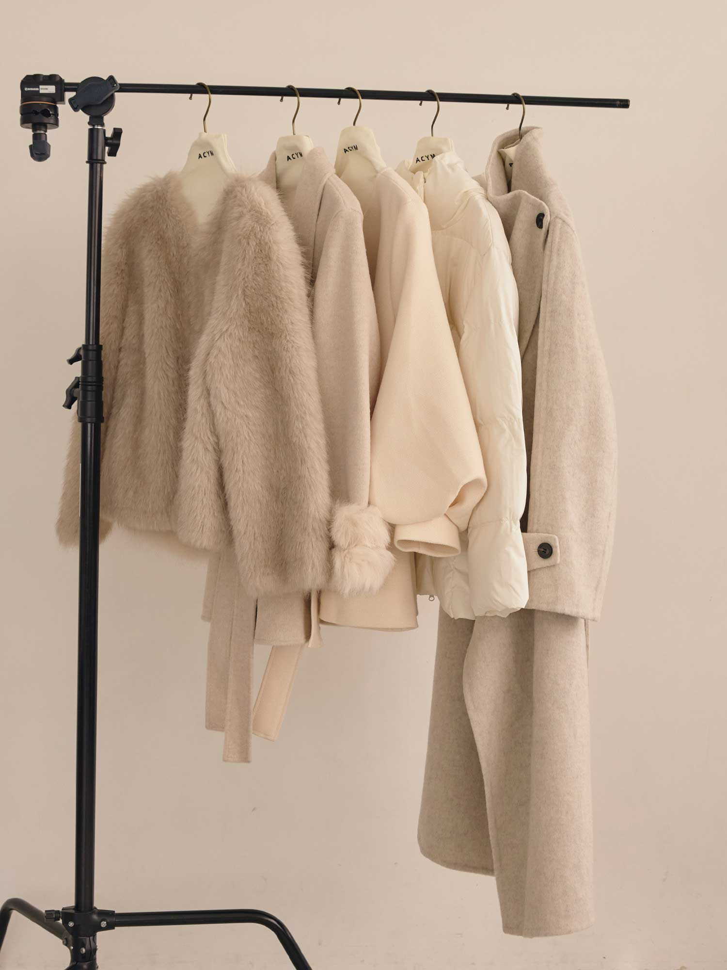 A logo sweat ニット