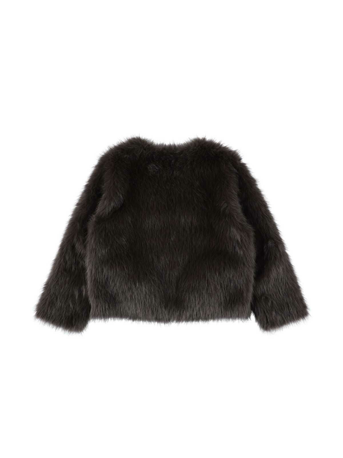 【ayapi 】acym ノーカラーボリュームファージャケット ノーカラーボリュームファージャケット | ACYM ONLINE SHOP